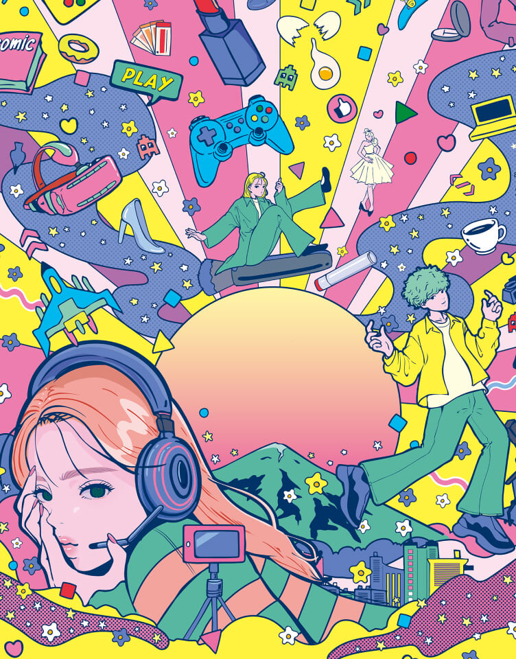 バンタン卒業制作展2025のビジュアル