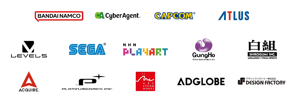 就職実績企業ロゴ一覧