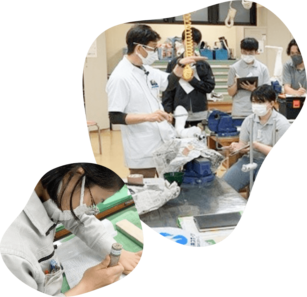 義肢装具⼠のイメージ