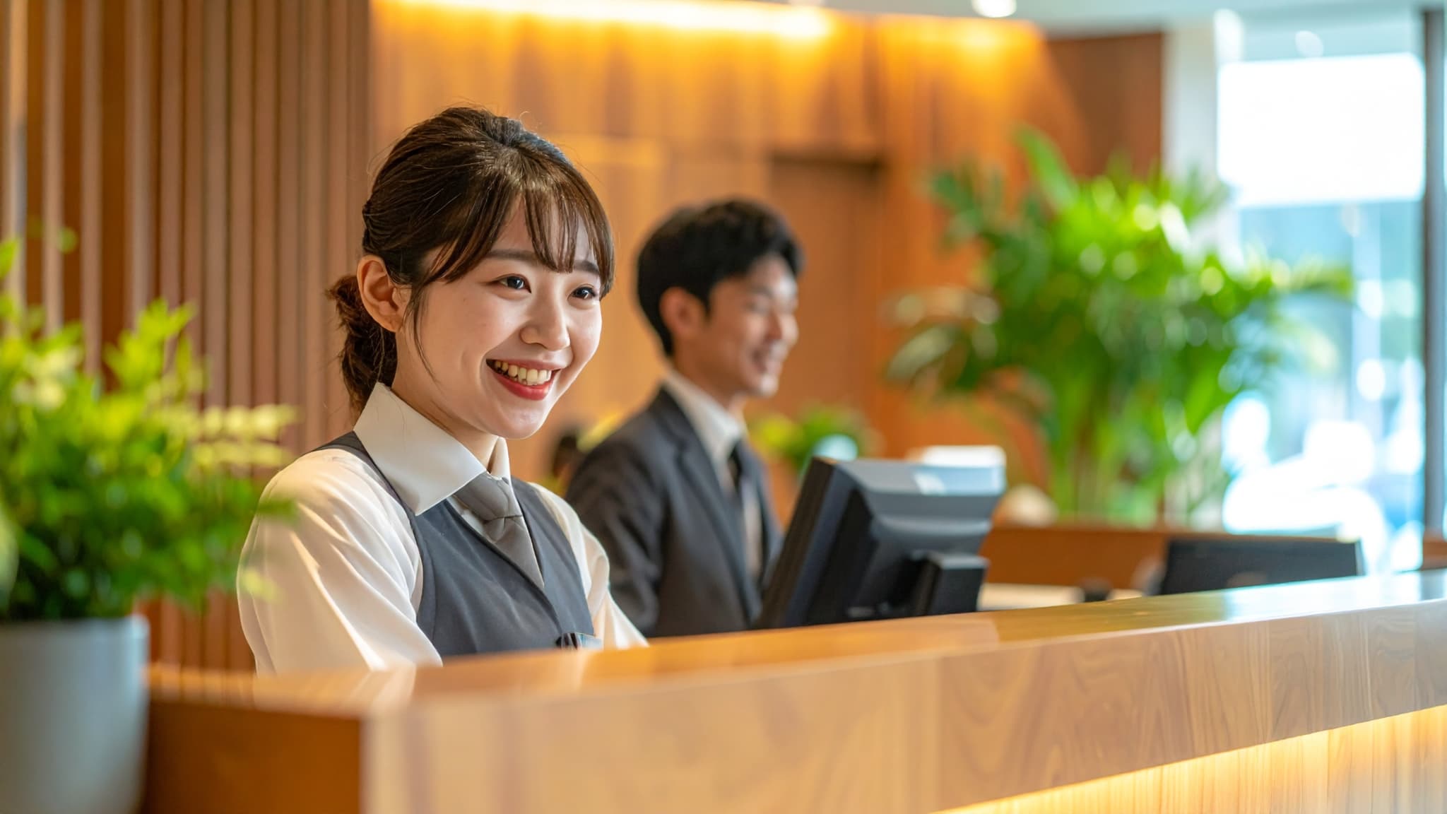 ホテルフロントスタッフ